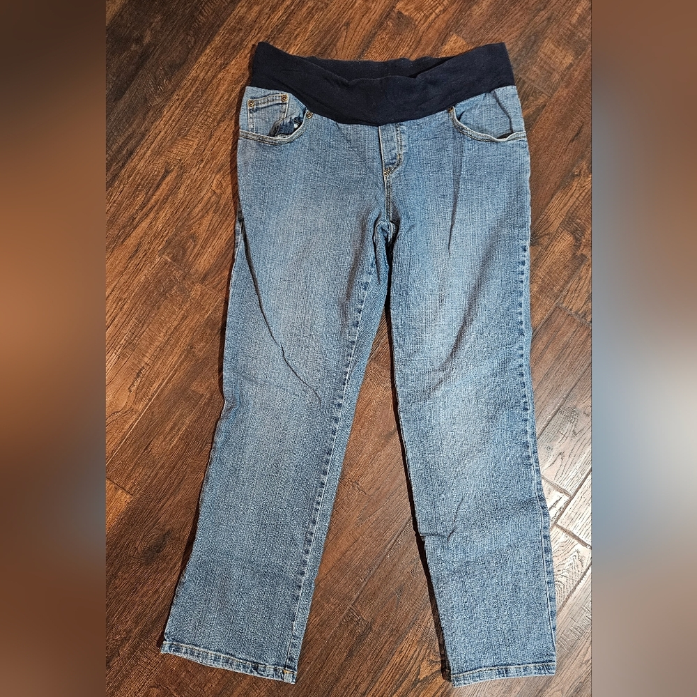 Planet Motherhood Straight Leg Maternity Jeans